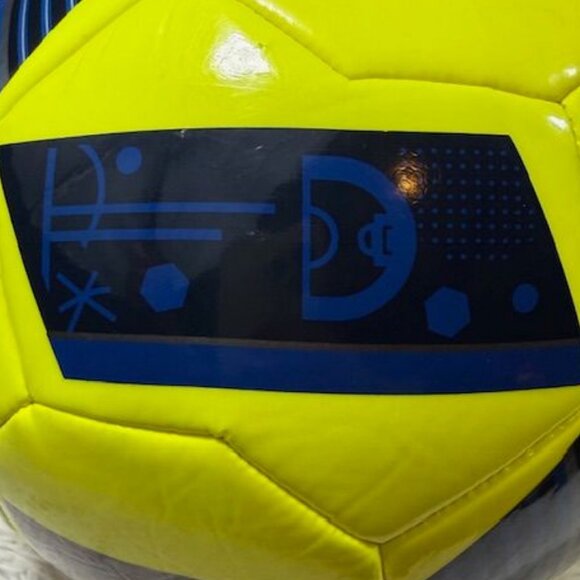 Adidas Performance UEFA Euro 2016 France Glider Soccer Ball Solar Yellow Size 5 - Picture 4 of 6